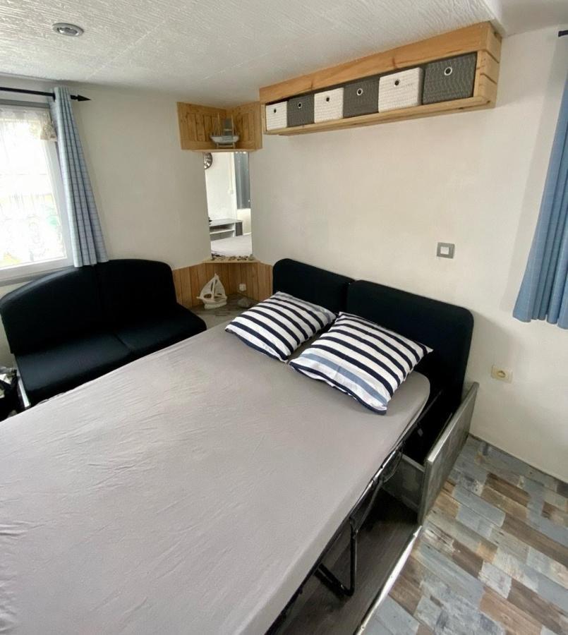 Mobilhome Emplacement 21 Biville-sur-Mer Exterior foto